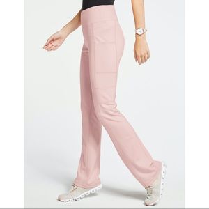 Jaanuu Blush Pink Yoga Scrub Pants